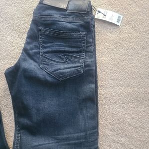 Men's silver jeans size 31x34 Zac relaxed